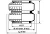 KAESS 4731034100 Boot, air suspension